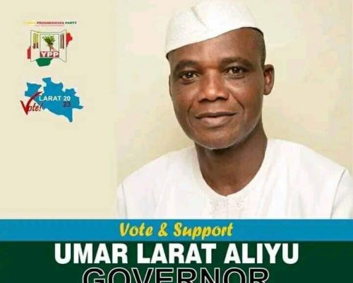 ALIYU UMAR LARAT, Political Party - YPP ( Young Progressive Party)